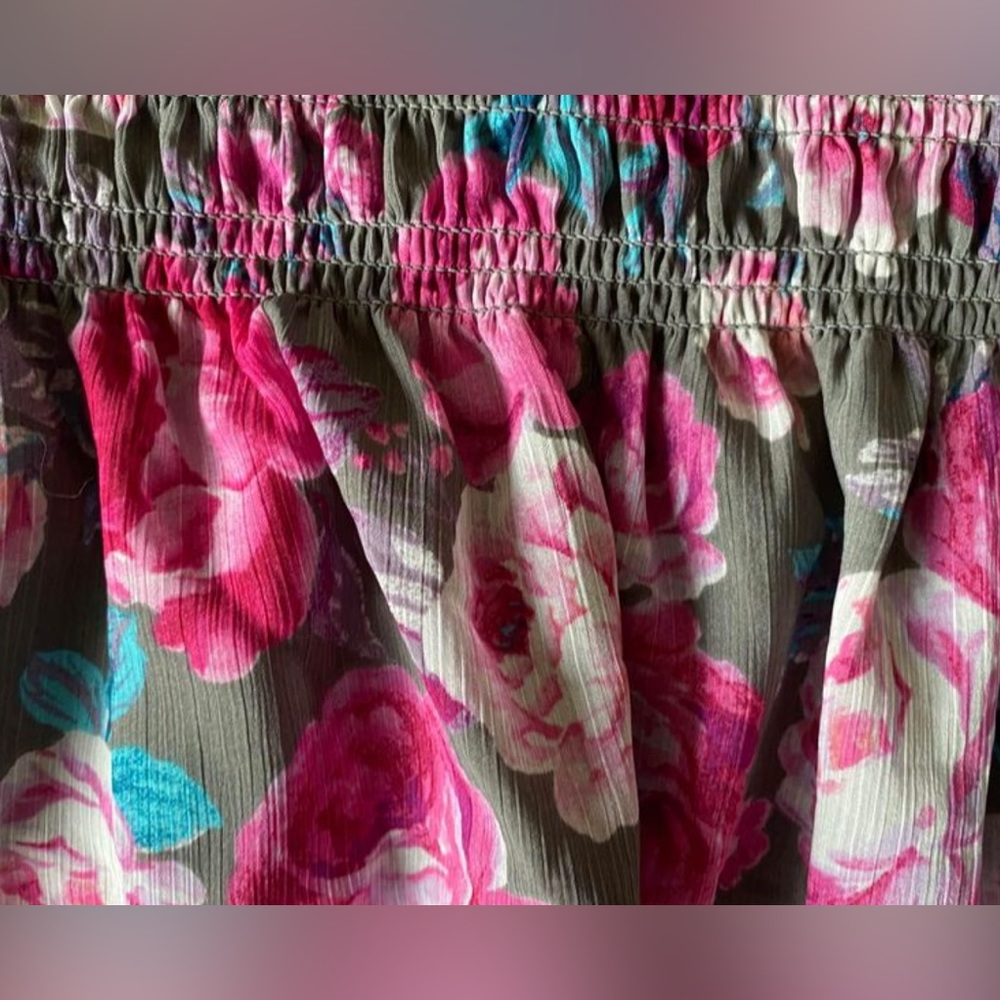 3x Off Shoulder Floral Top Torrid - Picture 3 of 4